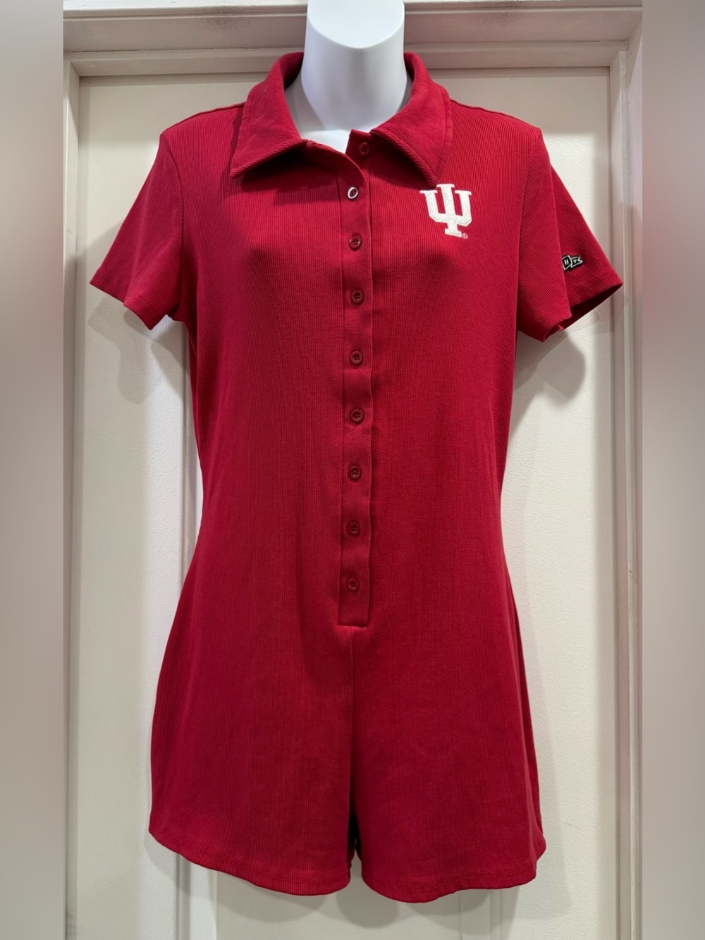 Hype and Vice University Of Indiana Gameday Romper Large